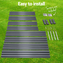 Load image into Gallery viewer, Greenfingers Garden Bed 2PCS 150X90X30CM Galvanised Steel Raised Planter
