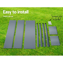 Load image into Gallery viewer, 100X80X30CM Galvanised Standing Box Garden Bed
