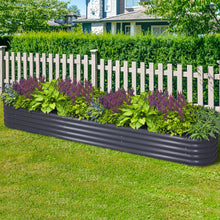 Load image into Gallery viewer, Greenfingers 320X80X42CM Galvanised Raised Garden Bed Steel Instant Planter
