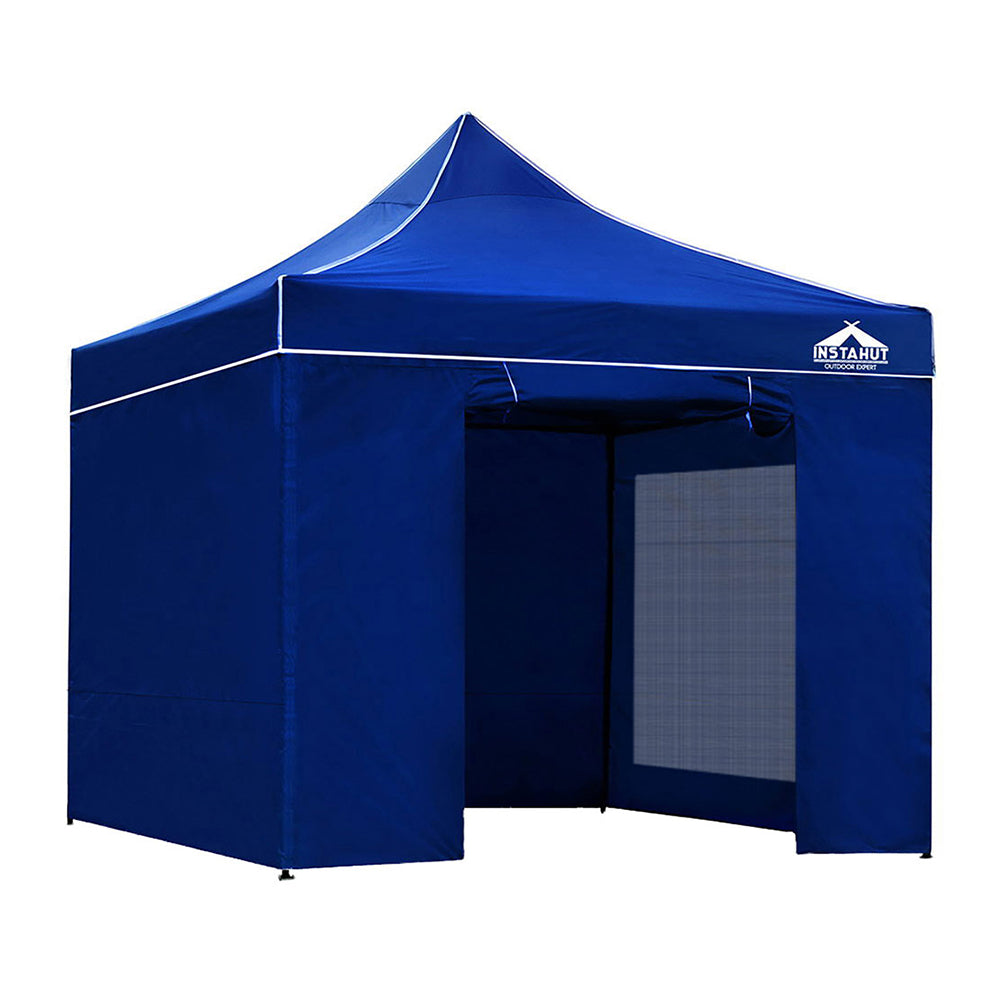 3x3m Folding Wedding Tent Gazebos - Blue