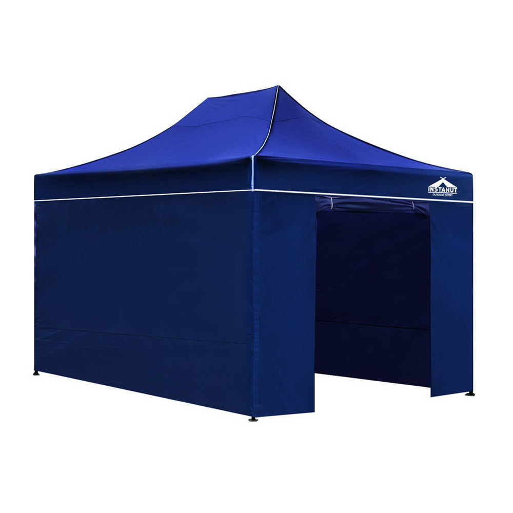 3x4.5m Folding Wedding Tent Gazebos - Blue