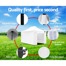 Load image into Gallery viewer, 3x4.5m Folding Wedding Tent Gazebo - White
