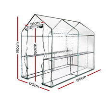 Load image into Gallery viewer, 1.9X1.2M Transparent Walk-in All Weather Greenhouse

