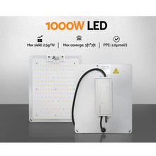 Load image into Gallery viewer, Greenfingers Max 1000W Grow Light LED Full Spectrum Indoor Plant All Stage Growth
