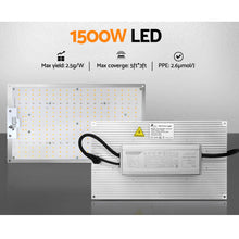 Load image into Gallery viewer, Greenfingers Max 1500W Grow Light LED Full Spectrum Indoor Plant All Stage Growth
