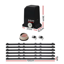Load image into Gallery viewer, Lockmaster Automatic Sliding Gate Opener Kit Keypad 6M 1000KG
