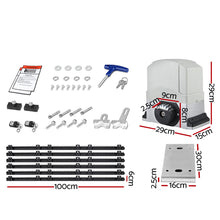 Load image into Gallery viewer, Auto Electric Sliding Gate Opener 1200KG 6M Rails
