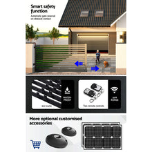 Load image into Gallery viewer, Auto Electric Sliding Gate Opener 1200KG 6M Rails
