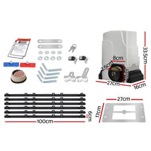 Load image into Gallery viewer, Lockmaster Automatic Sliding Gate Opener Kit Keypad 6M 1800KG
