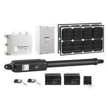 Load image into Gallery viewer, LockMaster 40W Swing Gate Opener Auto Solar Power 600KG
