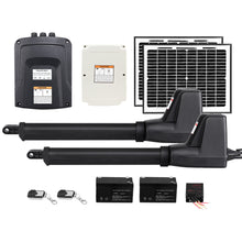 Load image into Gallery viewer, LockMaster Swing Gate Opener Auto 20W Solar Power Electric Remote Control 1000KG
