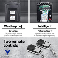 Load image into Gallery viewer, LockMaster Swing Gate Opener Auto 20W Solar Power Electric Remote Control 1000KG
