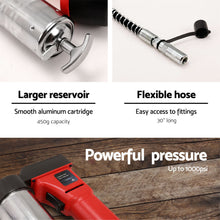 Load image into Gallery viewer, Giantz 20V Rechargeable Cordless Grease Gun - Red
