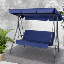 Load image into Gallery viewer, Gardeon Canopy Swing Chair - Navy
