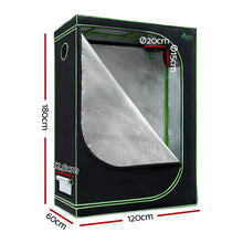Load image into Gallery viewer, Greenfingers Grow Tent 120x60x180CM 1680D Hydroponics Kit Indoor Plant Room System
