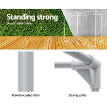 Load image into Gallery viewer, Greenfingers Grow Tent 240x120x200CM Hydroponics Kit Indoor Plant Room Black
