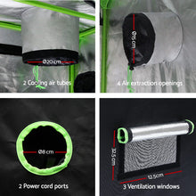 Load image into Gallery viewer, 60cm Hydroponic Weather Proof Lightweight Grow Tent
