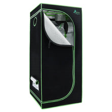 Load image into Gallery viewer, Greenfingers Grow Tent 70x70x160CM 1680D Hydroponics Kit Indoor Plant Room System
