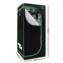 Load image into Gallery viewer, Greenfingers Grow Tent 70x70x160CM 1680D Hydroponics Kit Indoor Plant Room System
