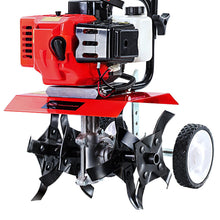 Load image into Gallery viewer, Giantz 72CC Garden Cultivator Tiller Petrol Rotary Hoe 16 Tines Rototiller
