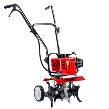 Load image into Gallery viewer, Giantz 65CC Garden Cultivator Tiller Petrol Rotary Hoe 16 Tines Rototiller
