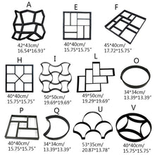 Load image into Gallery viewer, Garden DIY Pavement Mold
