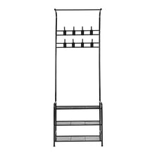 Load image into Gallery viewer, Clothes Rack Coat Stand - Metal Black
