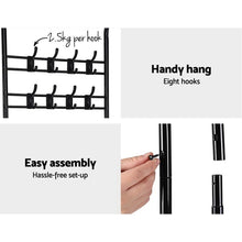 Load image into Gallery viewer, Clothes Rack Coat Stand - Metal Black
