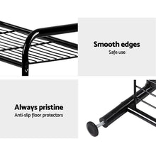 Load image into Gallery viewer, Clothes Rack Coat Stand - Metal Black
