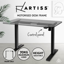 Load image into Gallery viewer, Motorised Adjustable Desk Frame Black
