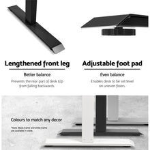 Load image into Gallery viewer, Motorised Adjustable Desk Frame Black
