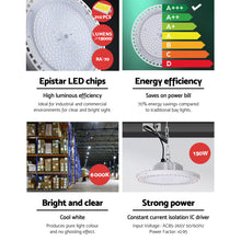 Load image into Gallery viewer, Leier LED High Bay Lights Light 150W Industrial Workshop Warehouse Gym WH
