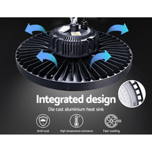 Load image into Gallery viewer, Leier LED High Bay Lights Light 200W Industrial Workshop Warehouse Gym BK
