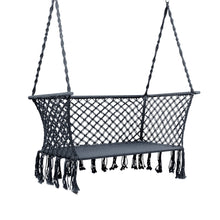 Load image into Gallery viewer, Portable Patio 2 Person Rope Swing Hammocks Chair
