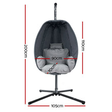 Load image into Gallery viewer, Exotic Egg Hammock Hanging Pod Swing Chair

