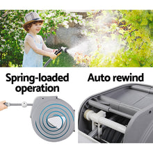 Load image into Gallery viewer, Water Hose Reel 20M Retractable Auto Rewind Spray Gun Garden
