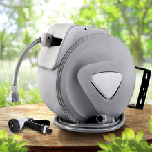 Load image into Gallery viewer, Water Hose Reel 20M Retractable Auto Rewind Spray Gun Garden
