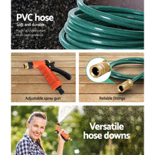 Load image into Gallery viewer, Greenfingers Water Hose Reel 20M Retractable Garden Brass Spray Gun Auto Rewind
