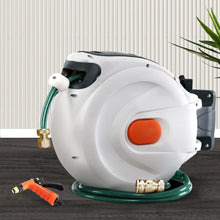 Load image into Gallery viewer, Greenfingers Water Hose Reel 20M Retractable Garden Brass Spray Gun Auto Rewind
