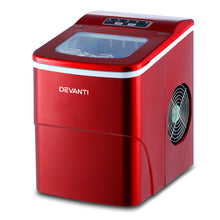 Load image into Gallery viewer, 2L Portable Home Bar Benchtop Easy Quick Ice Cube Maker - Red
