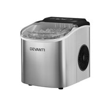 Load image into Gallery viewer, Devanti 12kg Ice Maker Machine w/Self Cleaning Portable Ice Cube Tray 2L White
