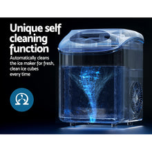 Load image into Gallery viewer, Devanti Portable Ice Maker Machine Nuggetc Ice Cube 15kg Bar Countertop
