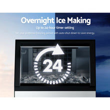 Load image into Gallery viewer, Devanti Commercial Ice Maker Machine 45kg Ice Cube Tray Bar Stainless Steel
