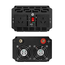Load image into Gallery viewer, Giantz Power Inverter 1000W or 2000W Pure Sine Wave 12V-240V Camping Boat Caravan
