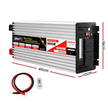 Load image into Gallery viewer, Giantz Power Inverter 3000W or 6000W Pure Sine Wave 12V-240V Camping Boat Caravan
