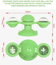 Load image into Gallery viewer, Interactive Portable Cat Massage Catnip / Scratcher / Windmill

