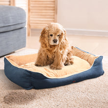 Load image into Gallery viewer, Soft Warm Washable Pet Bed Mattress - XL Blue
