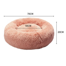 Load image into Gallery viewer, Calming Donut Pet Kennel - Pink L
