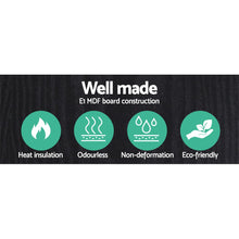 Load image into Gallery viewer, Artiss Floor Lamp 3 Tier Shelf Storage LED Light Stand Home Room Pattern Black
