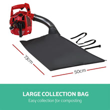 Load image into Gallery viewer, Giantz 36CC Petrol Blower and Vacuum - Orange &amp; Black
